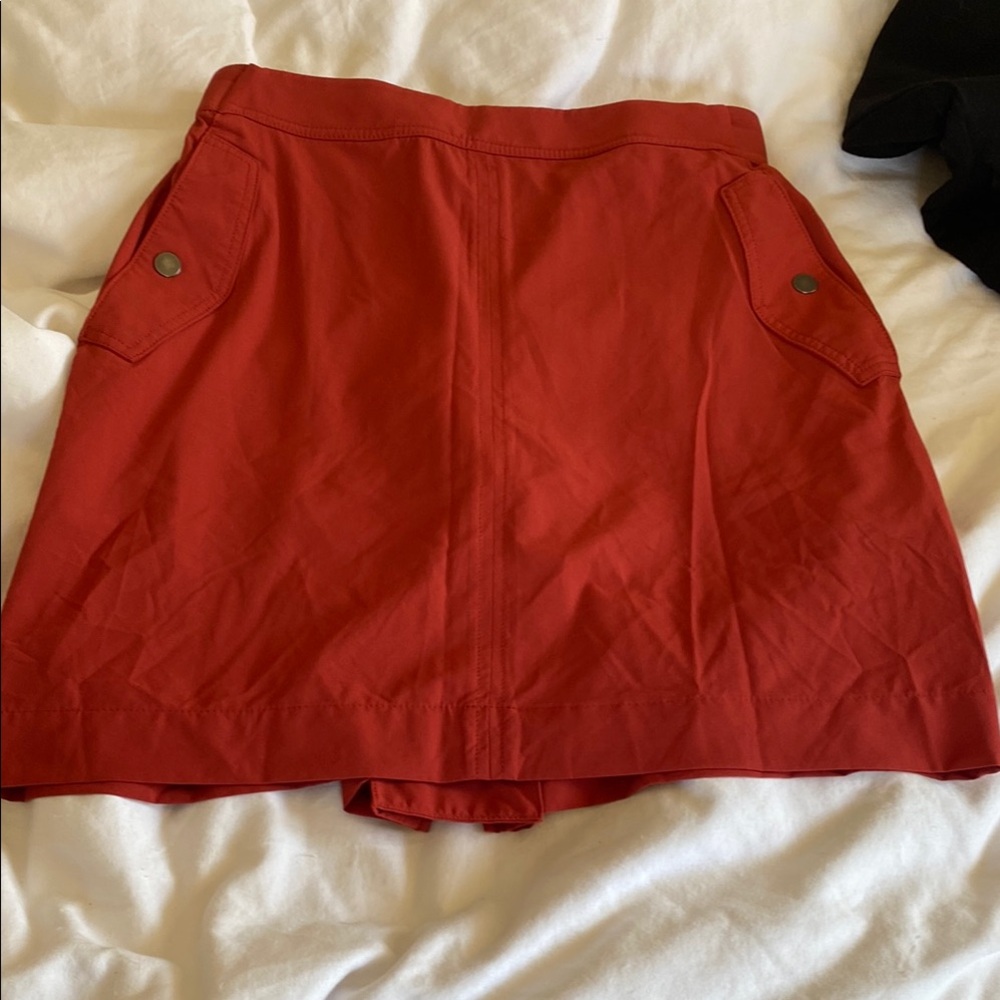 Athleta Red Skort